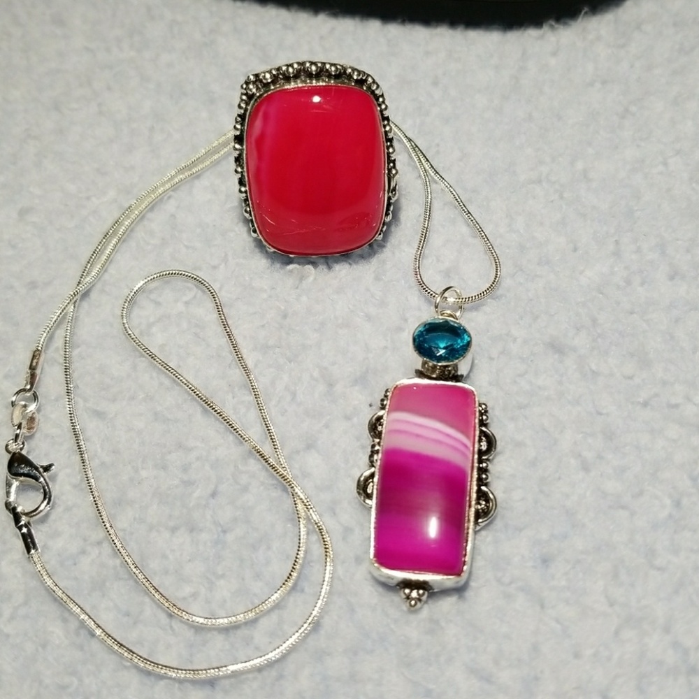 2pc. Set necklace and ring